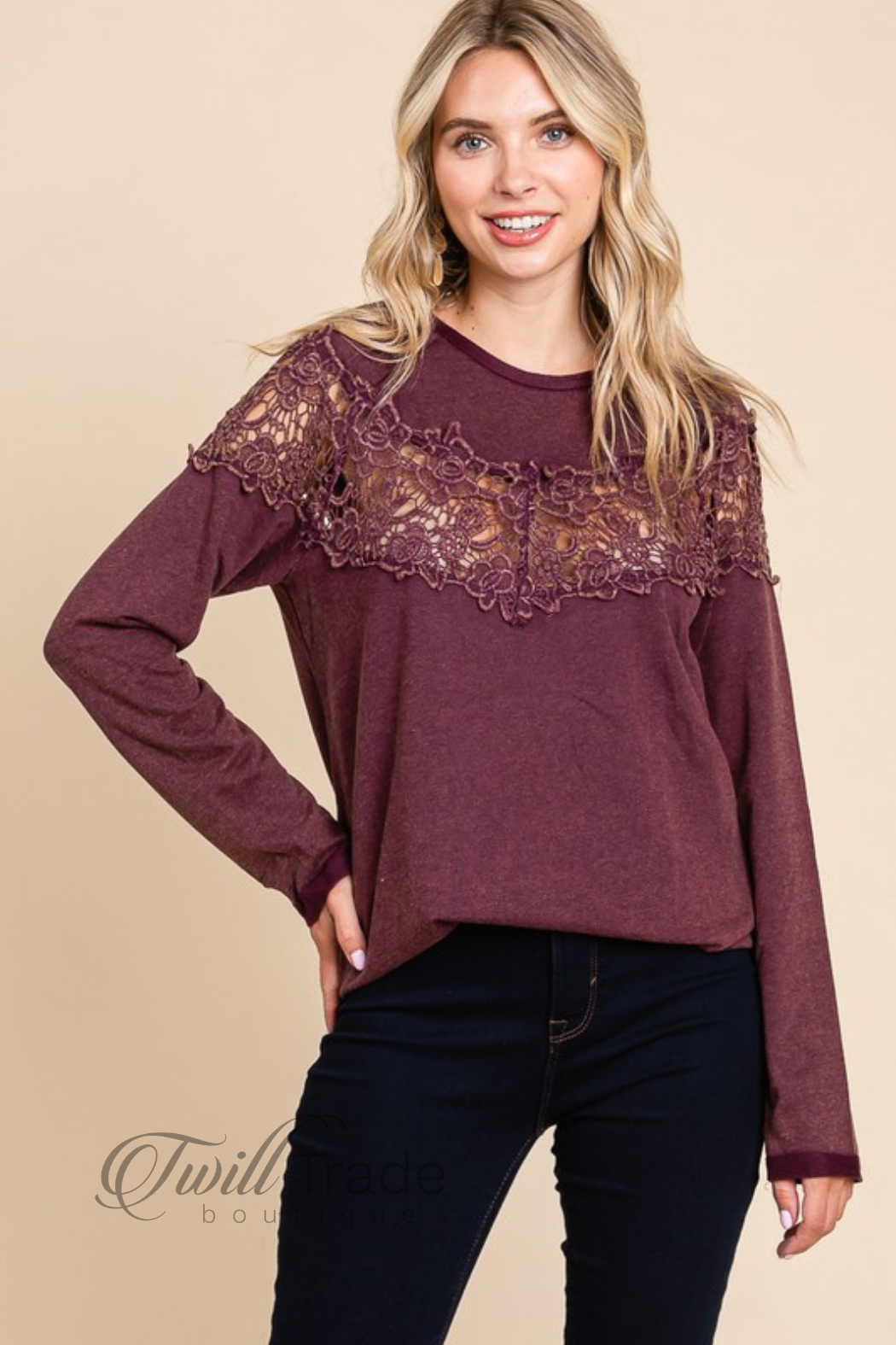 Crochet Detail Top