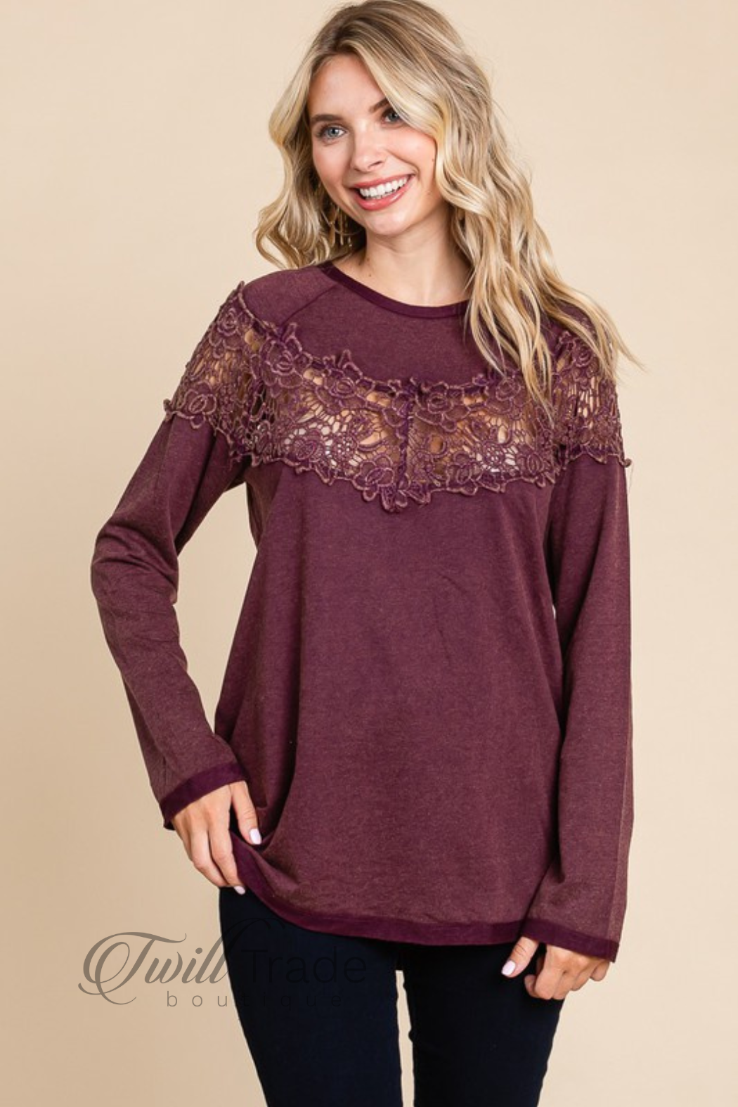 Crochet Detail Top