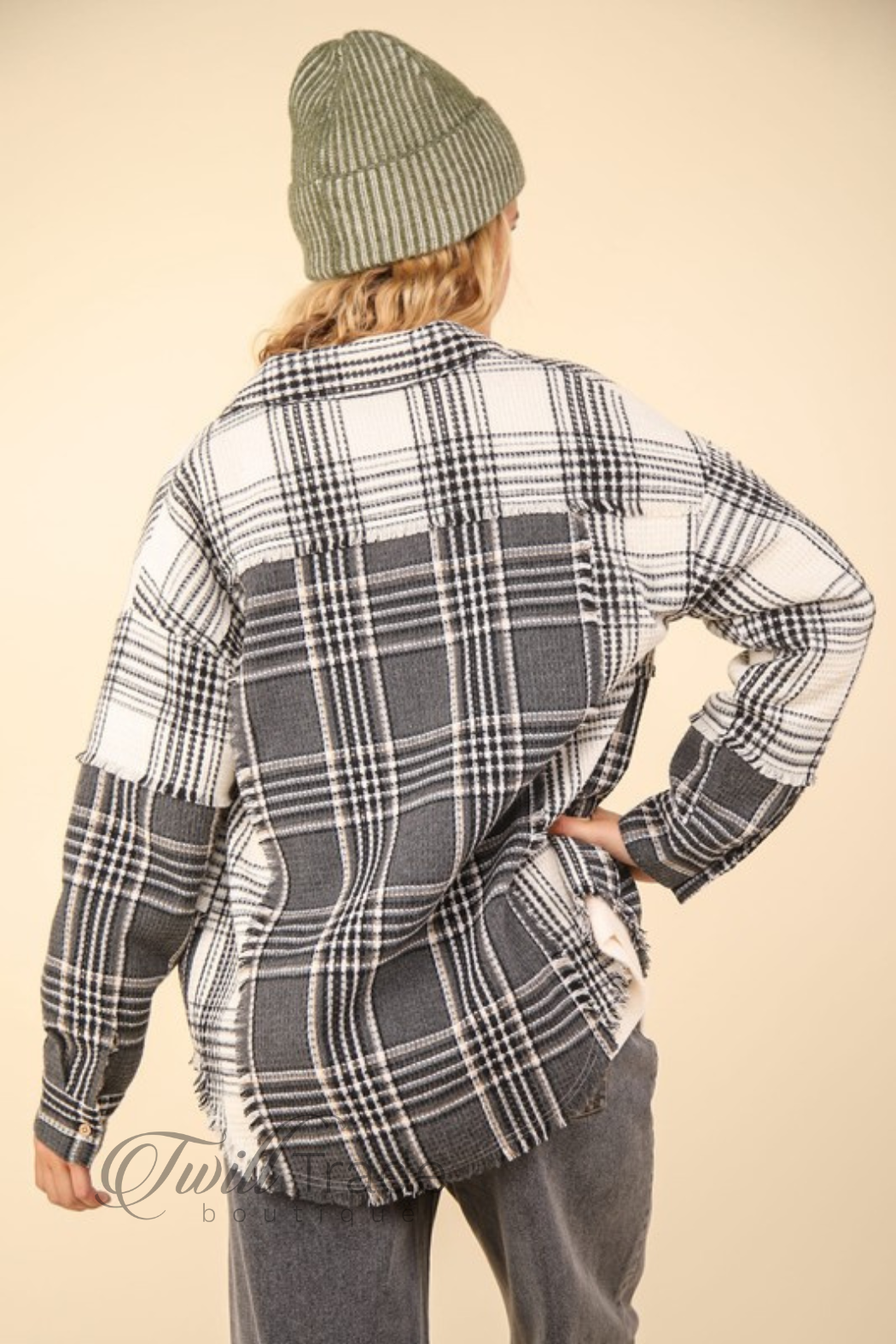 Plaid Oversized Shacket